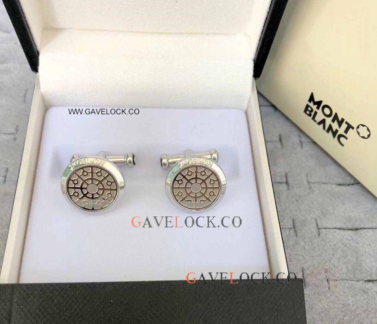 Stainless Steel Mont Blanc Cufflinks Best Replica Stainless Steel Mont Blanc Cufflinks Best Replica